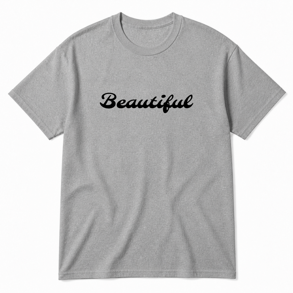 Beautiful T-Shirt in gray