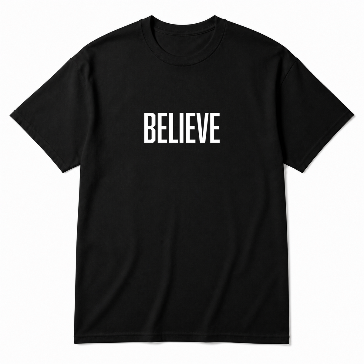 Believe T-Shirt in black