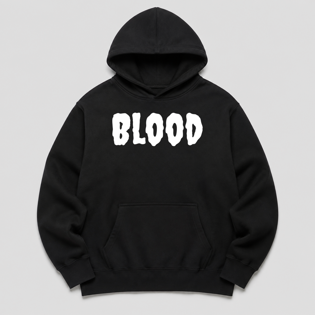 Blood Hoodie in black
