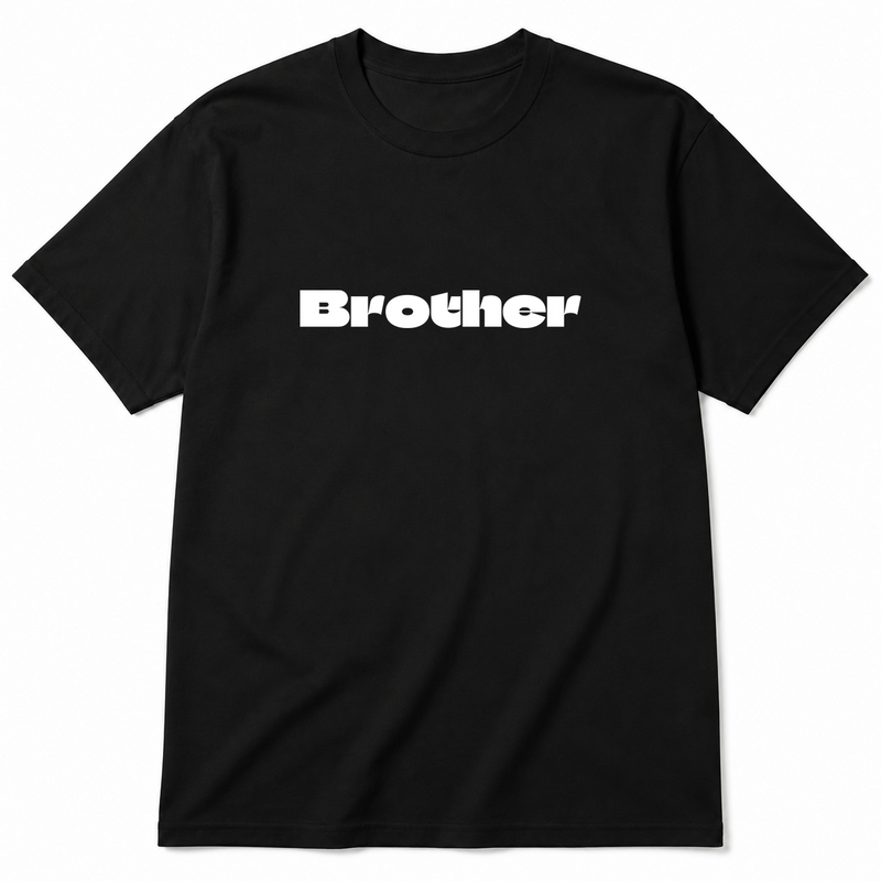 Brother T-Shirt in black