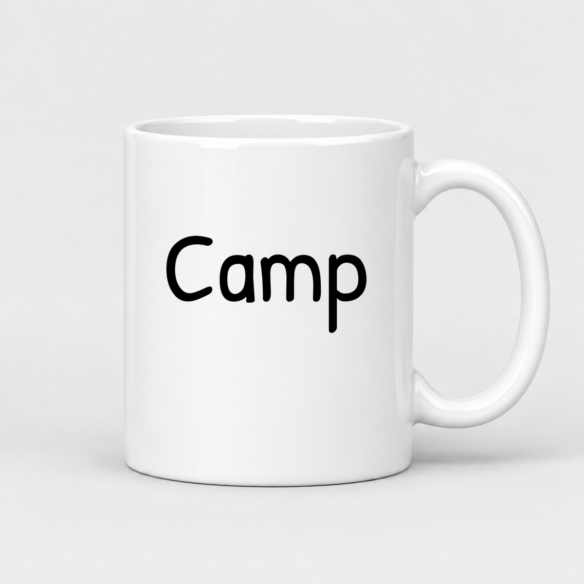 Camp Mug in white