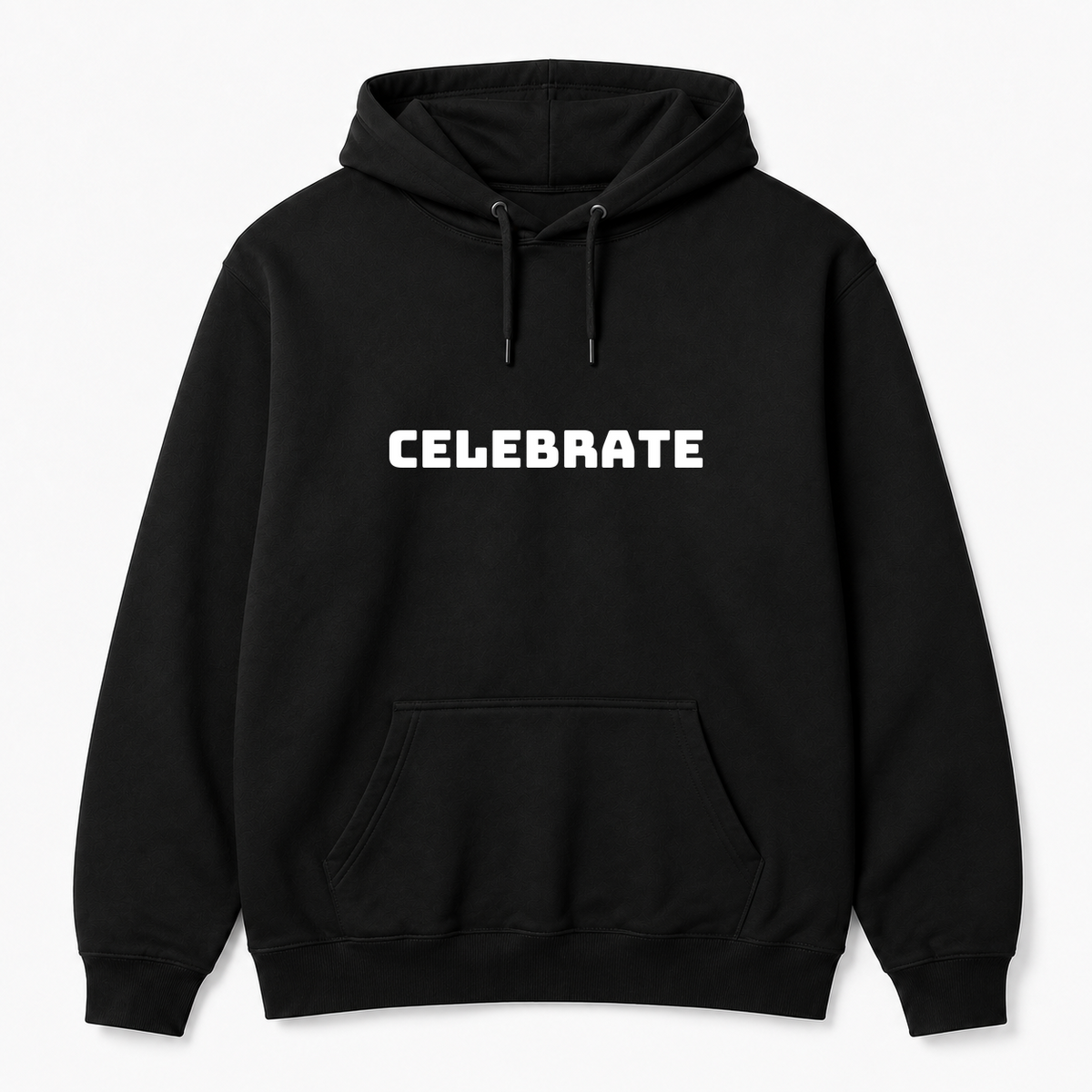 Celebrate Hoodie in black