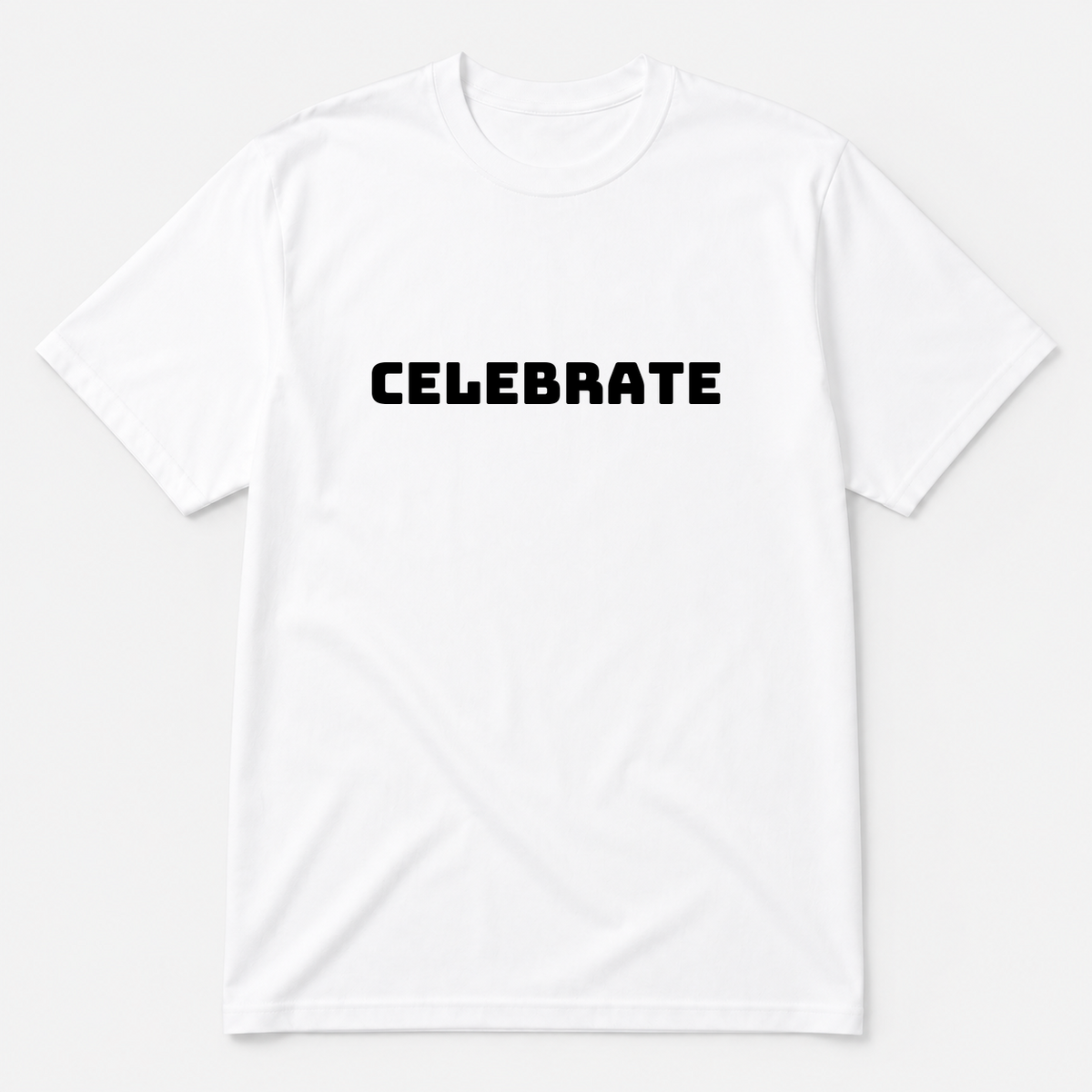 Celebrate T-Shirt in white