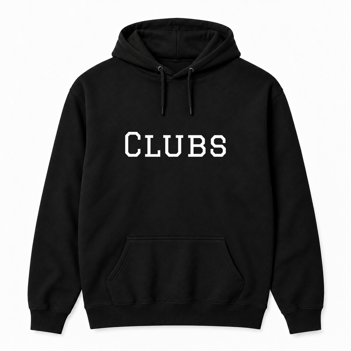 Clubs Hoodie in black