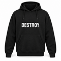 Destroy Hoodie in black