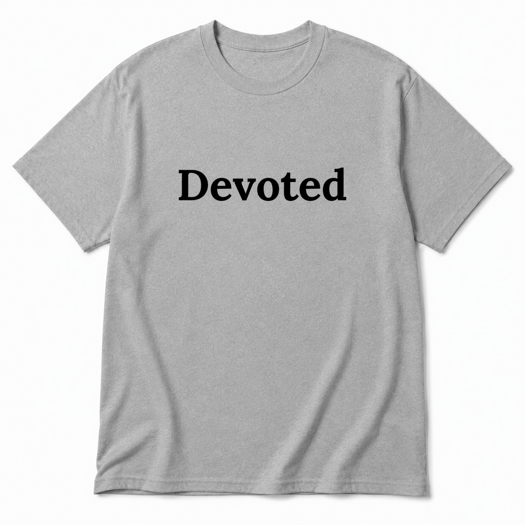 Devoted T-Shirt in gray