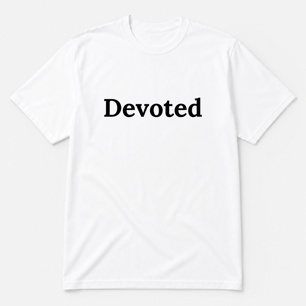 Devoted T-Shirt in white