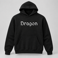 Dragon Hoodie in black
