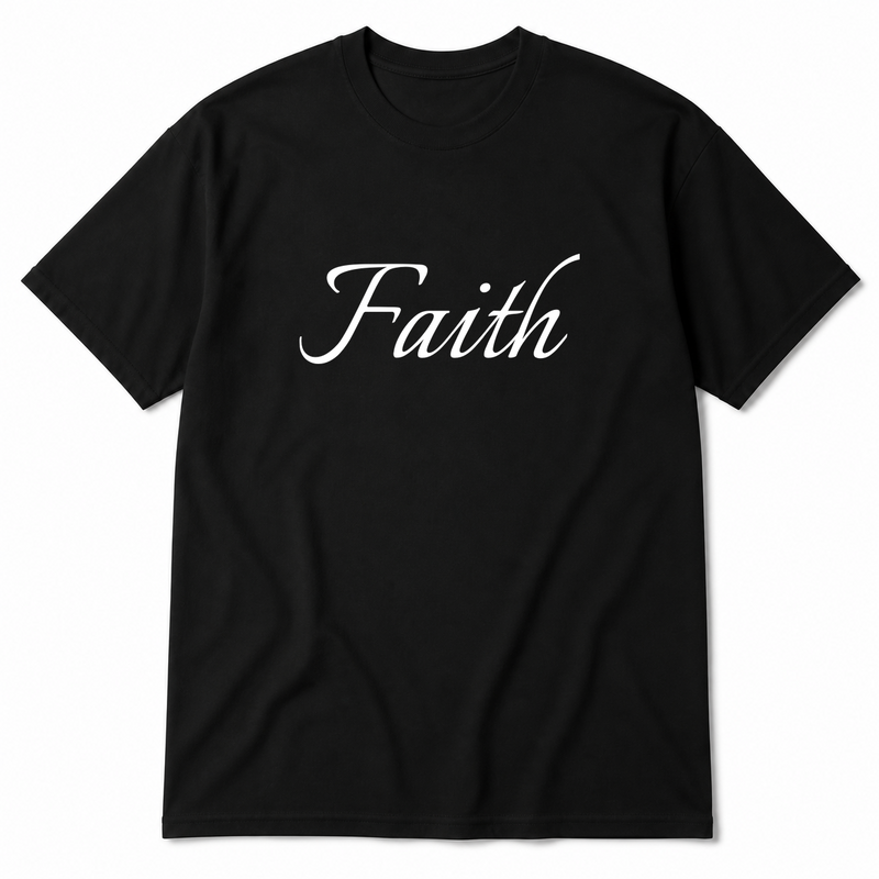Faith T-Shirt in black