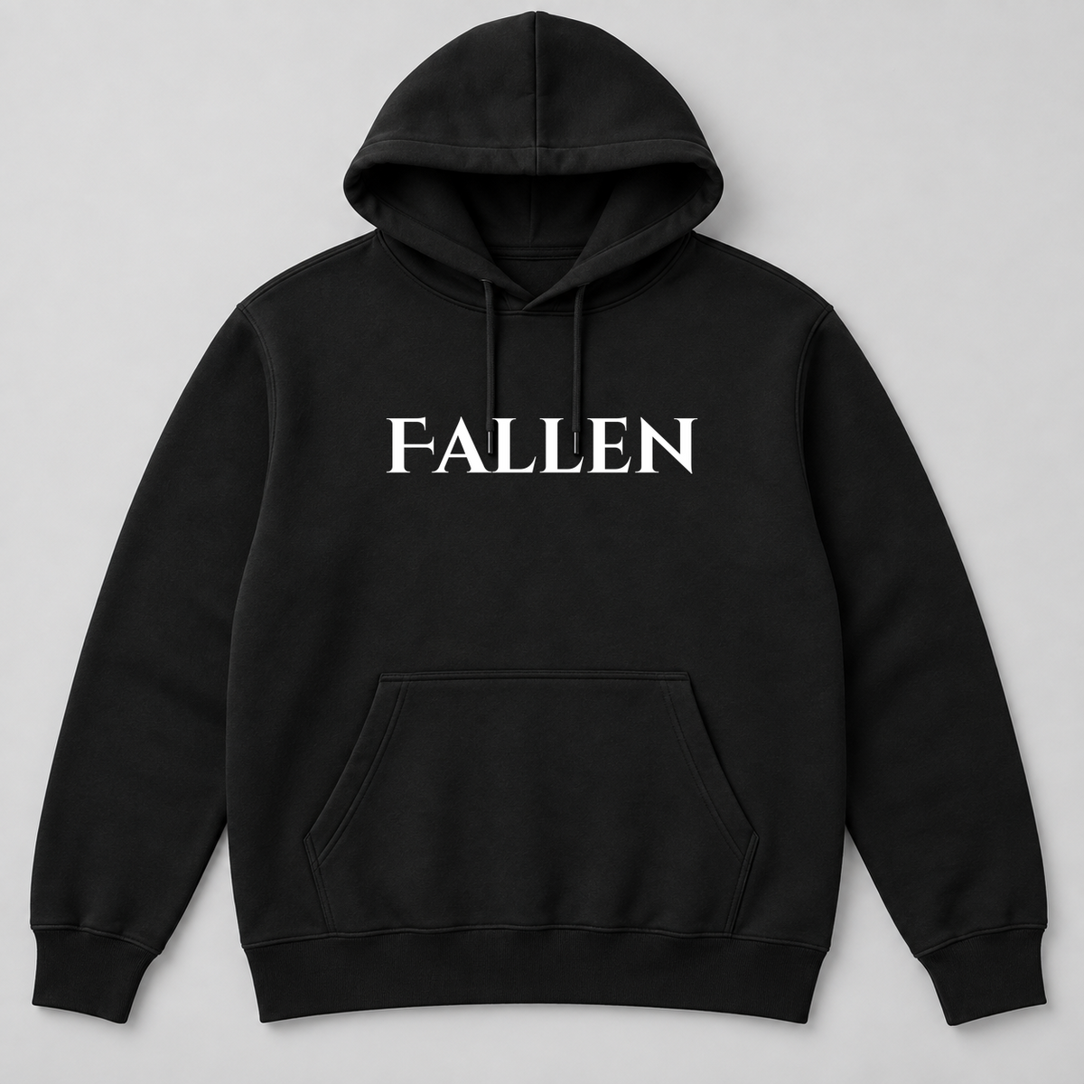 Fallen Hoodie in black