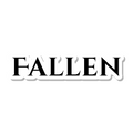 Fallen die-cut sticker
