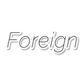 Foreign die-cut sticker