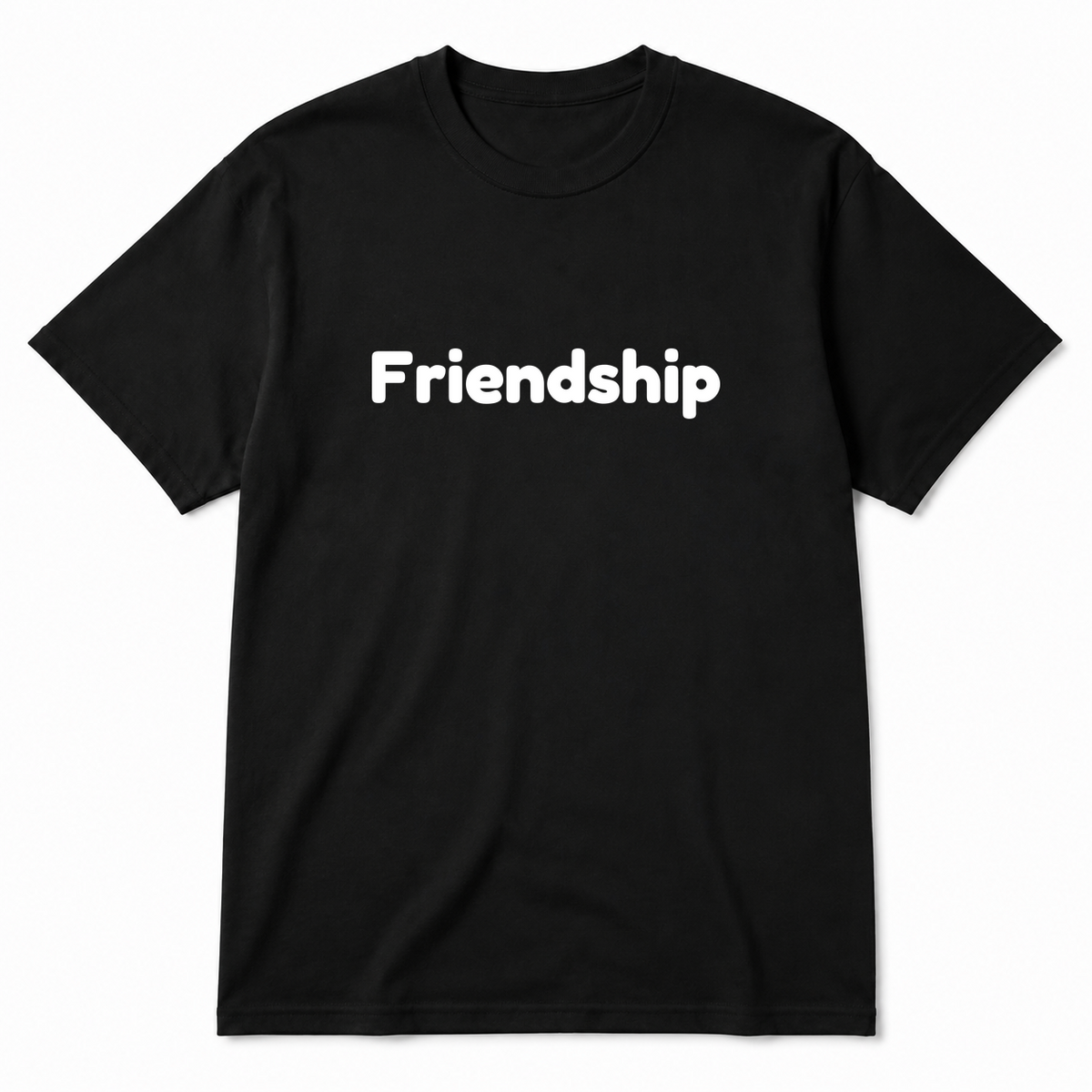 Friendship T-Shirt in black