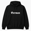 German Hoodie in black