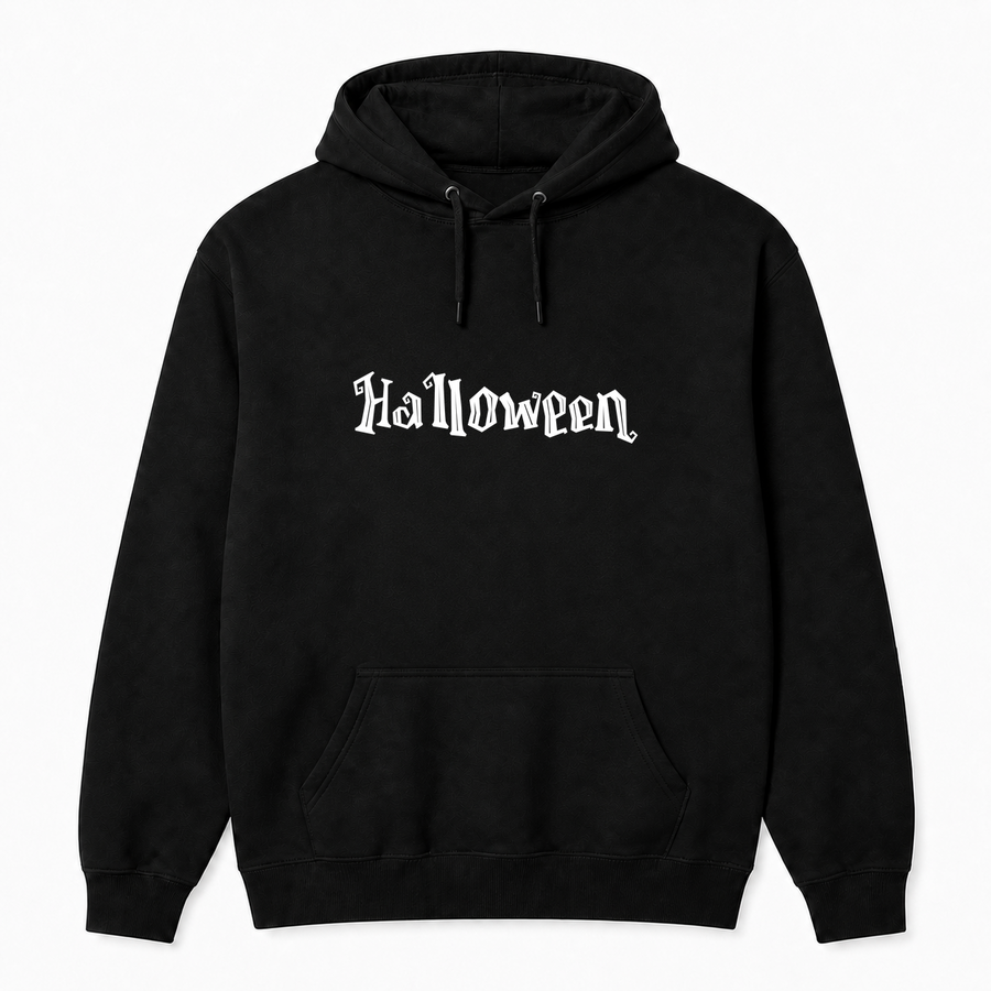 Halloween Hoodie in black