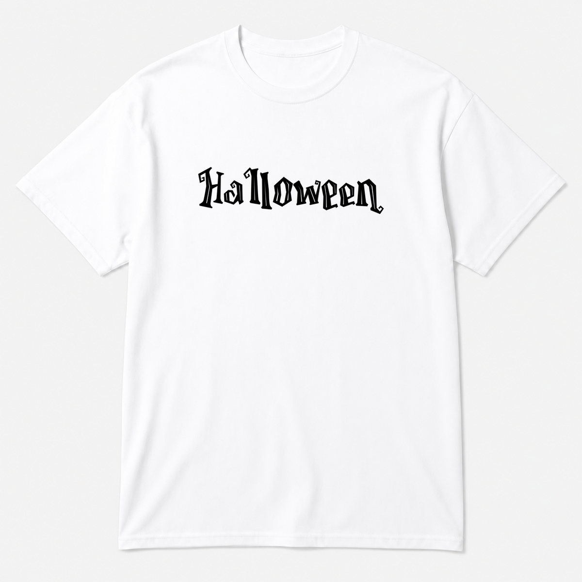 Halloween T-Shirt in white