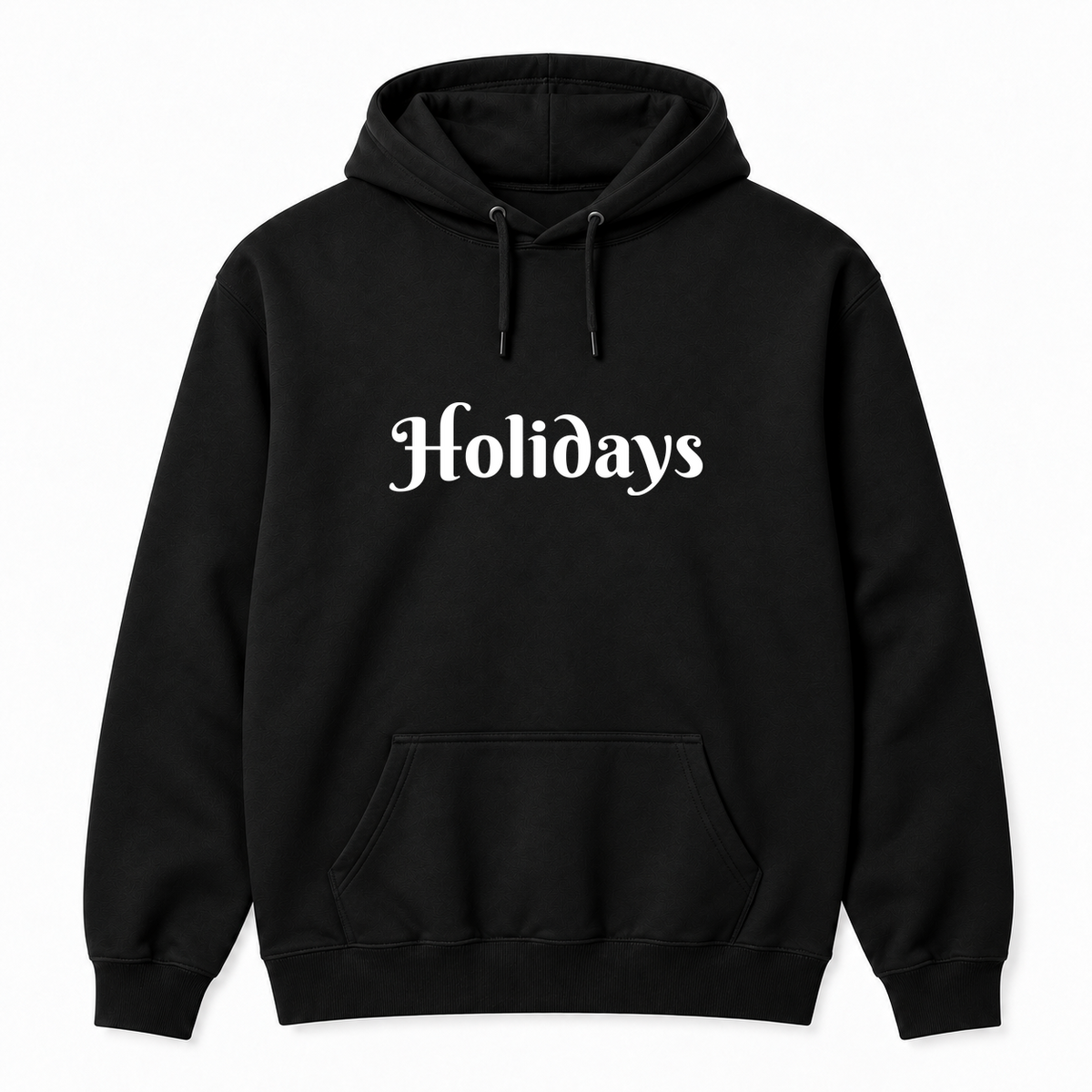 Holidays Hoodie in black