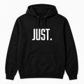 Just. Hoodie in black