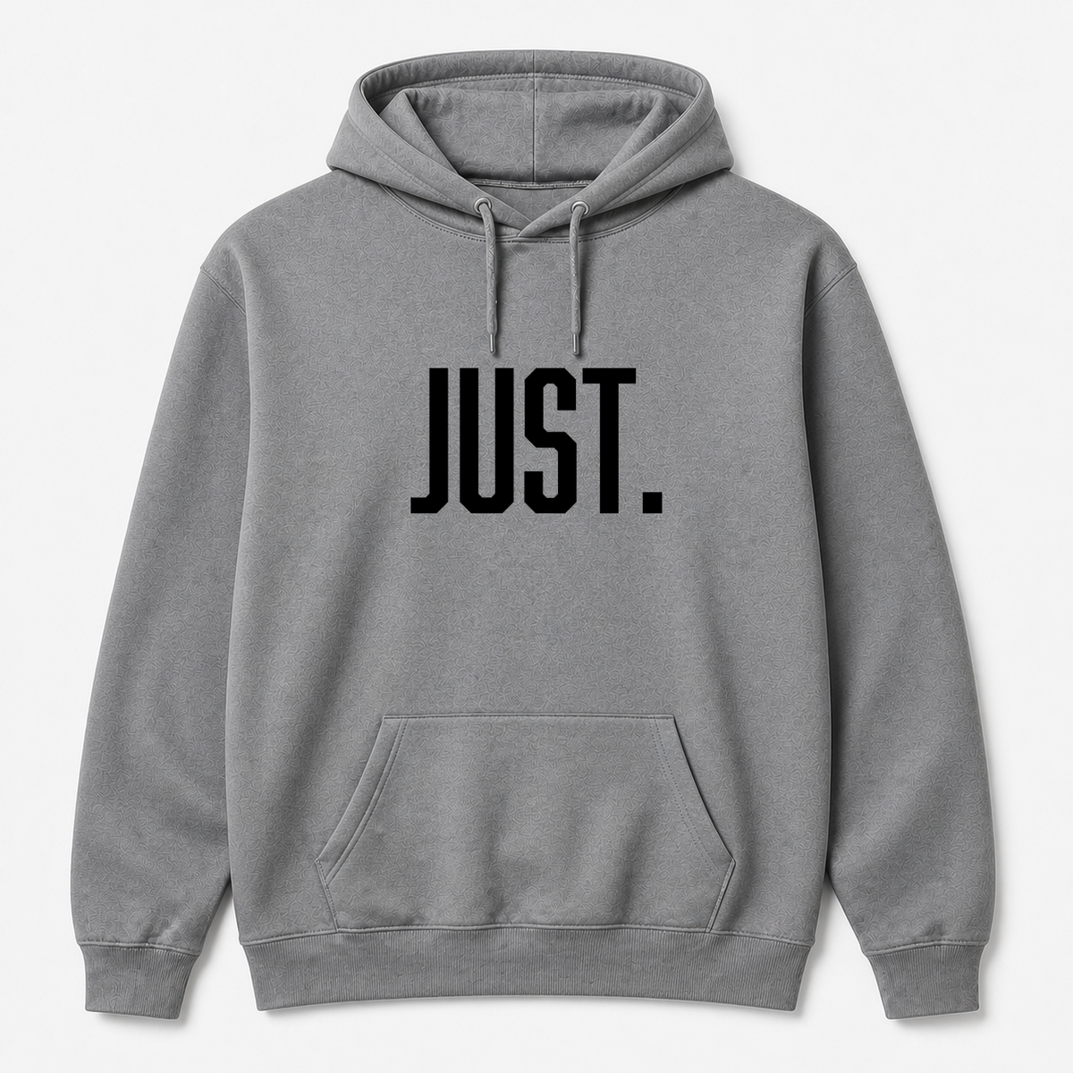 Just. Hoodie in gray