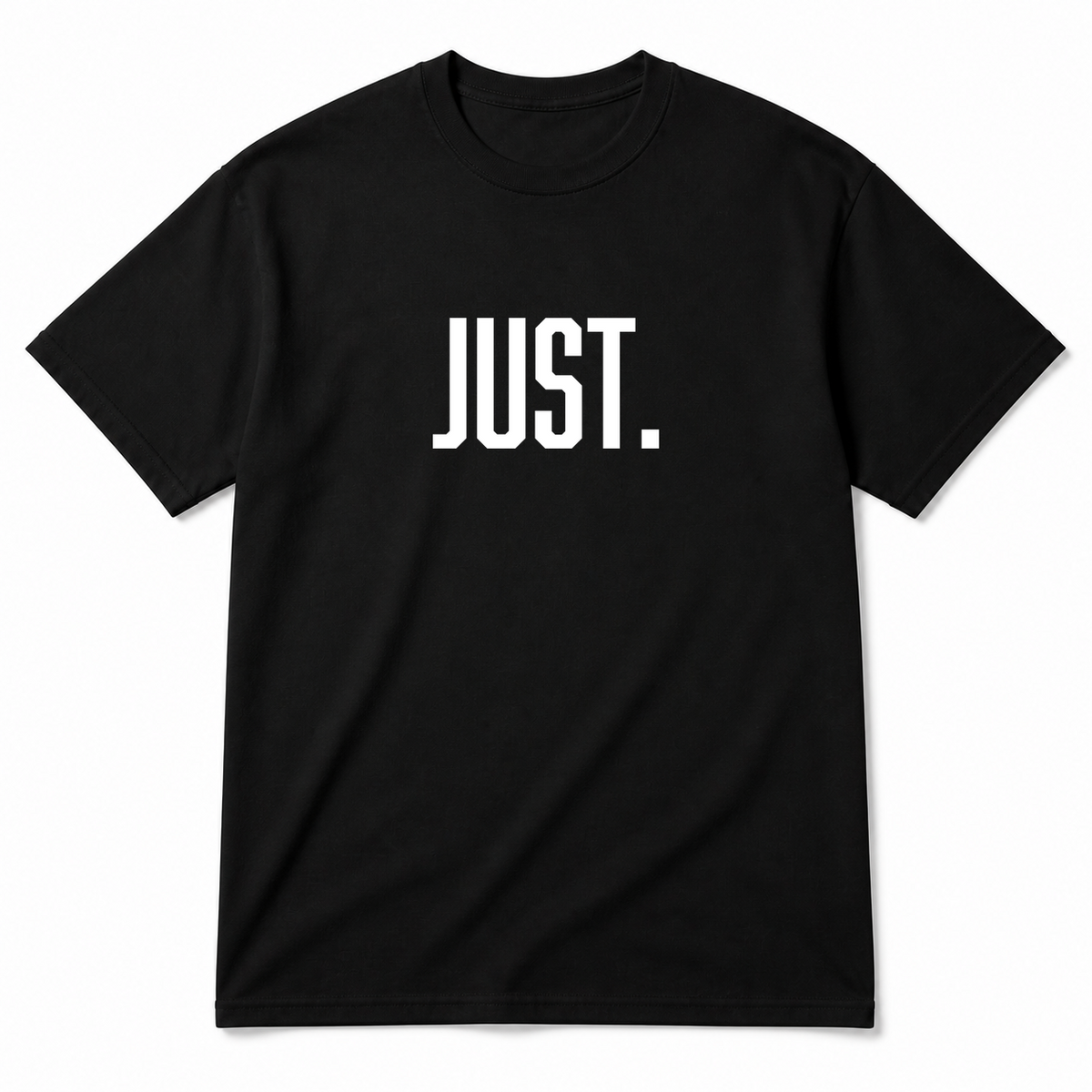 Just. T-Shirt in black