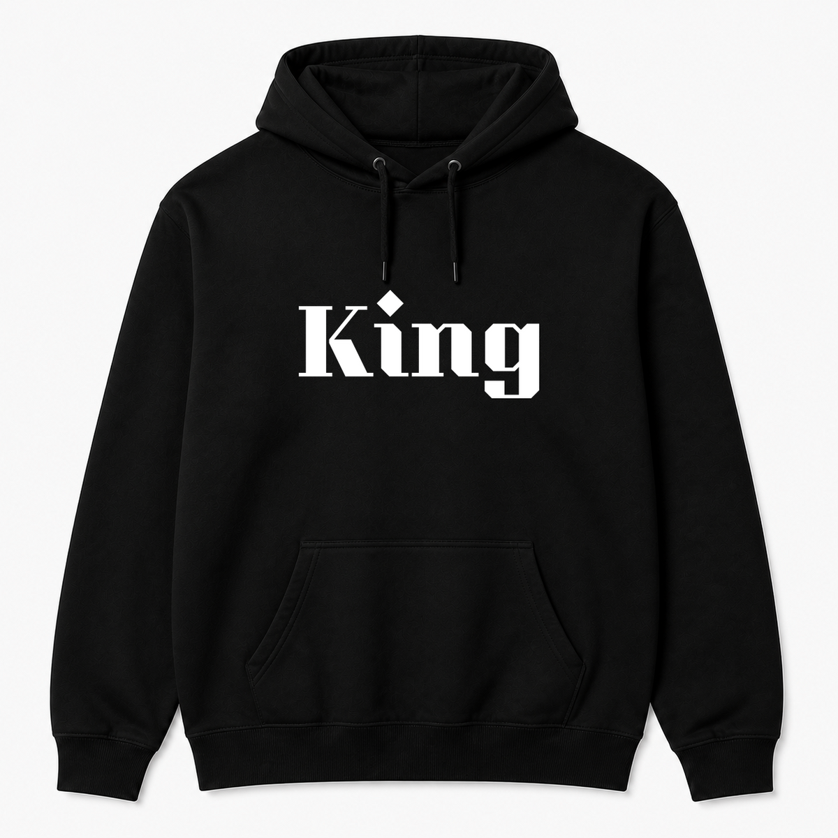King Hoodie in black
