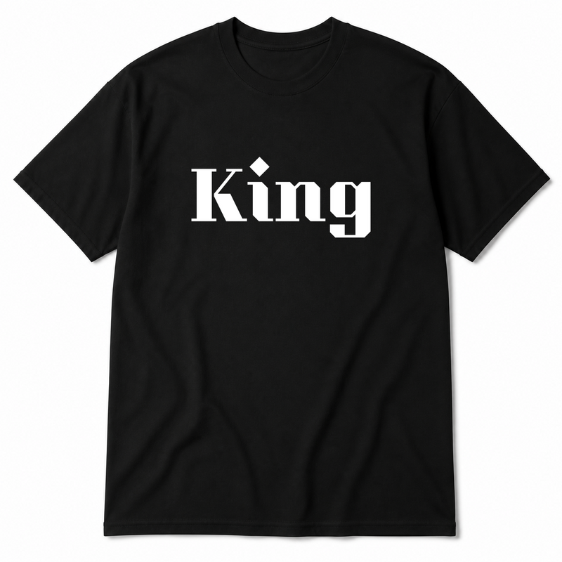 King T-Shirt in black
