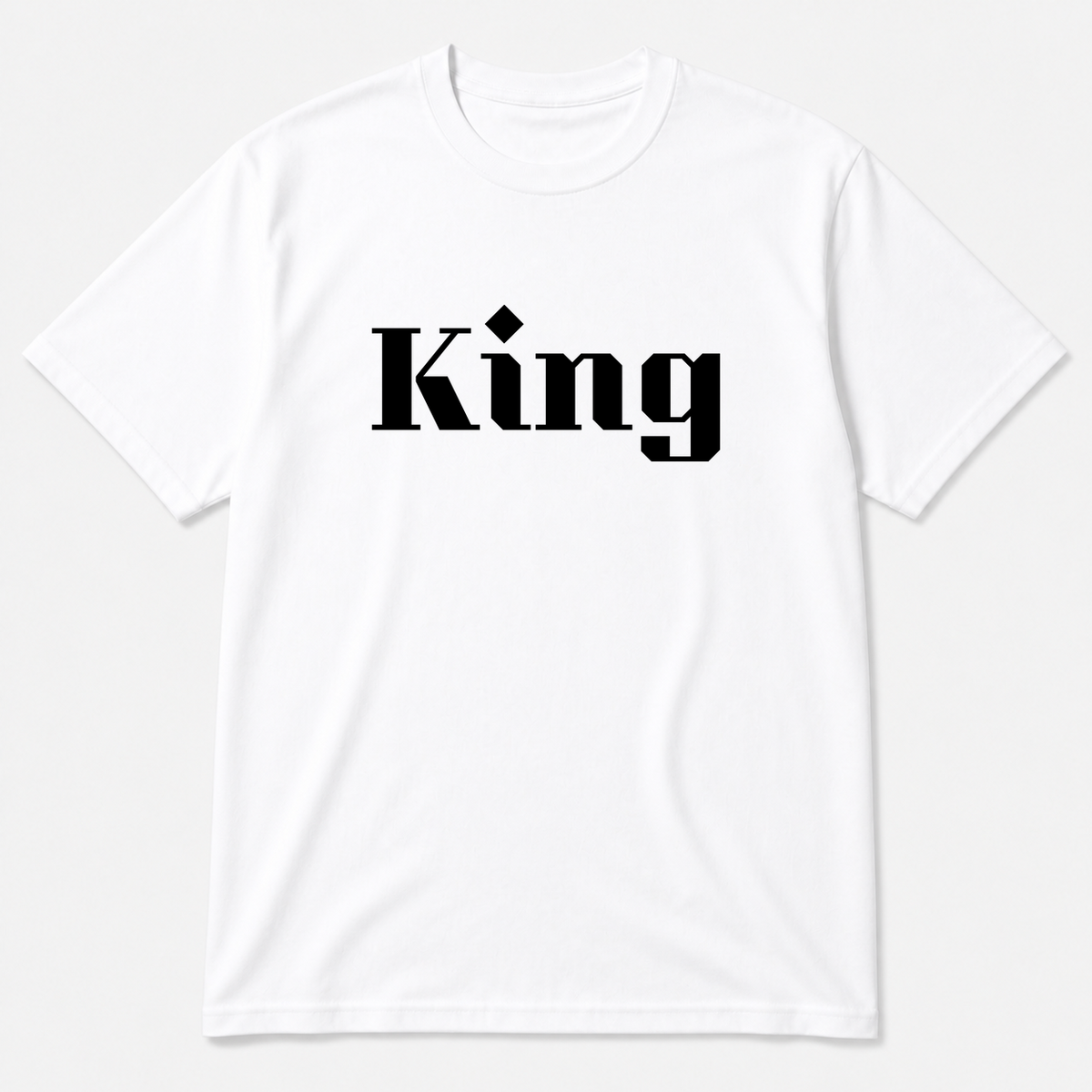 King T-Shirt in white
