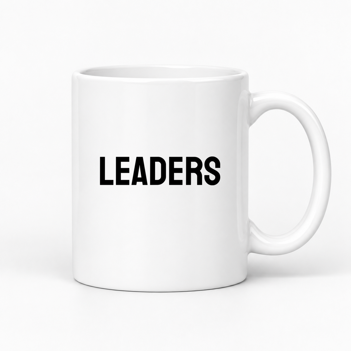 Leaders Mug in white