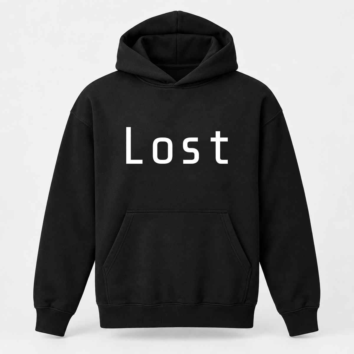 Lost Hoodie in black