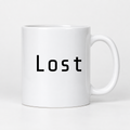 Lost Mug in white