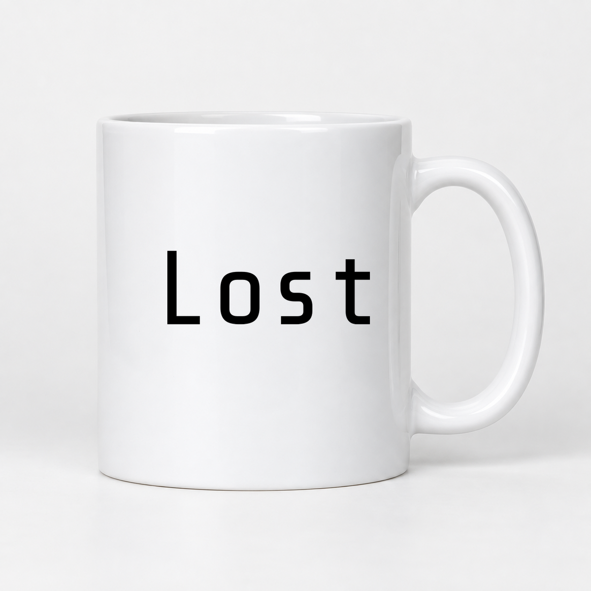 Lost Mug in white