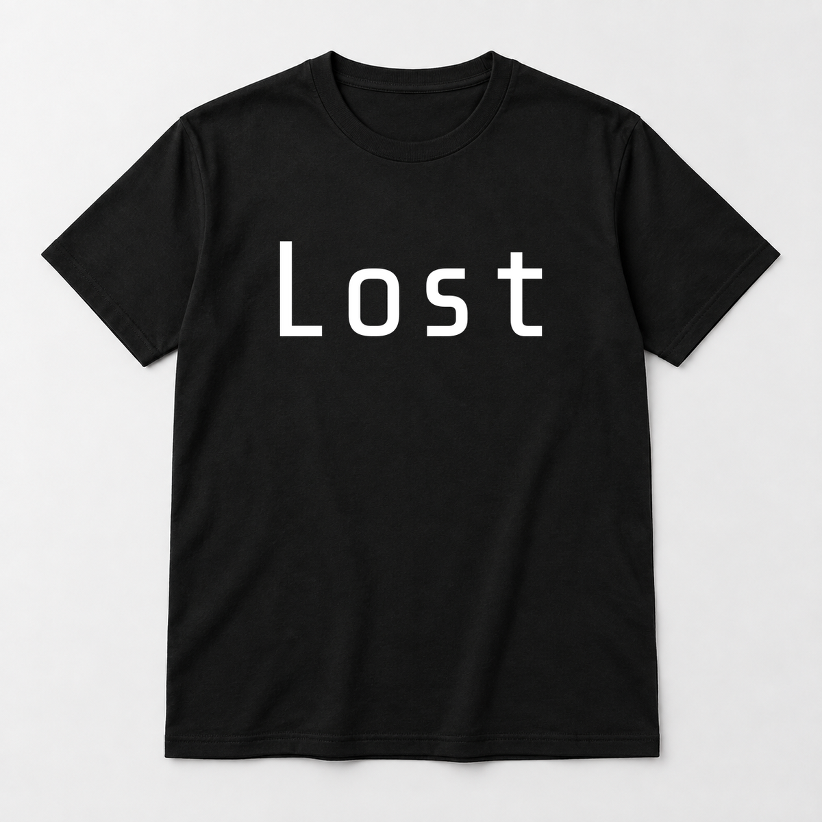 Lost T-Shirt in black