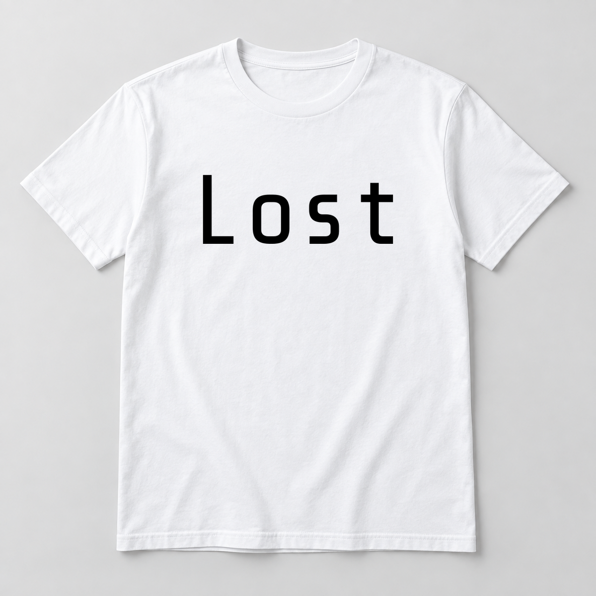 Lost T-Shirt in white