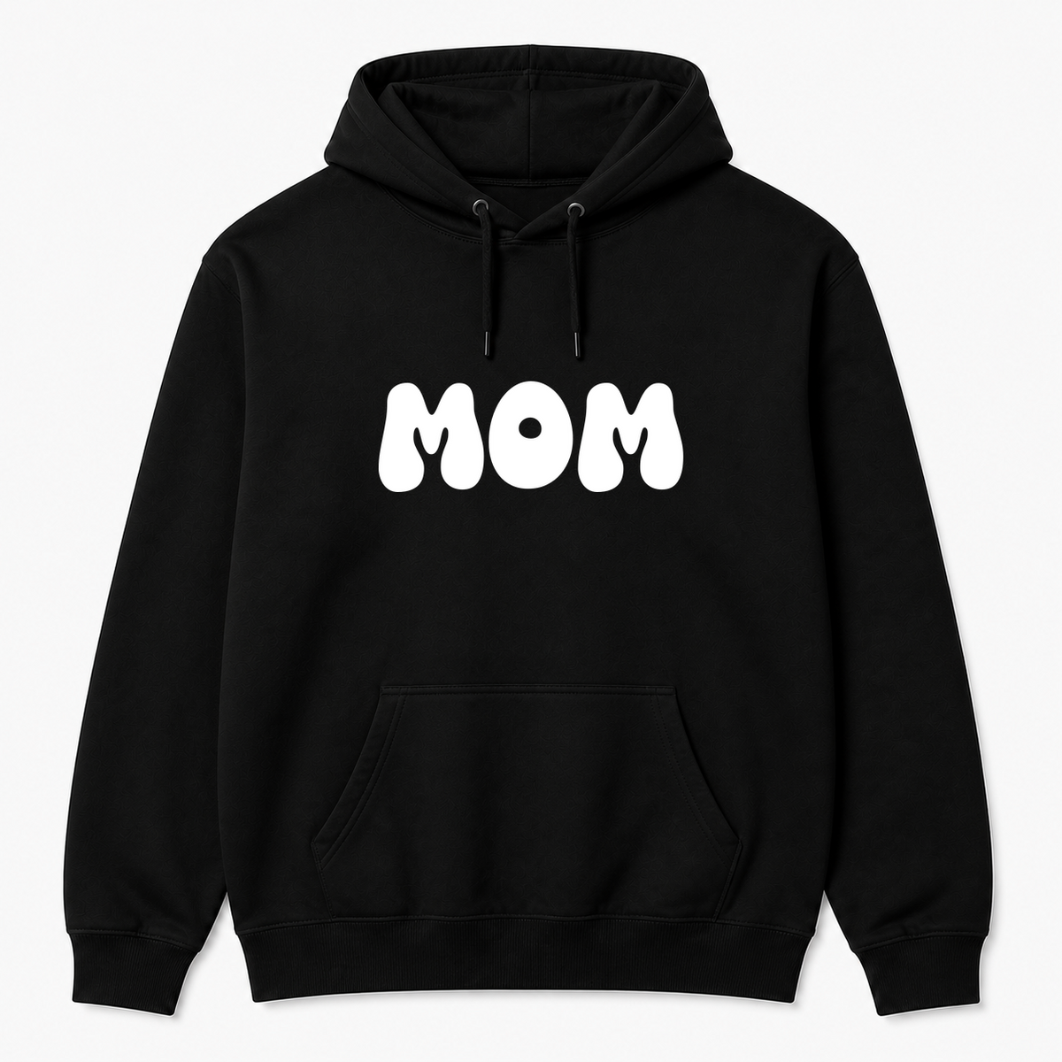Mom Hoodie in black