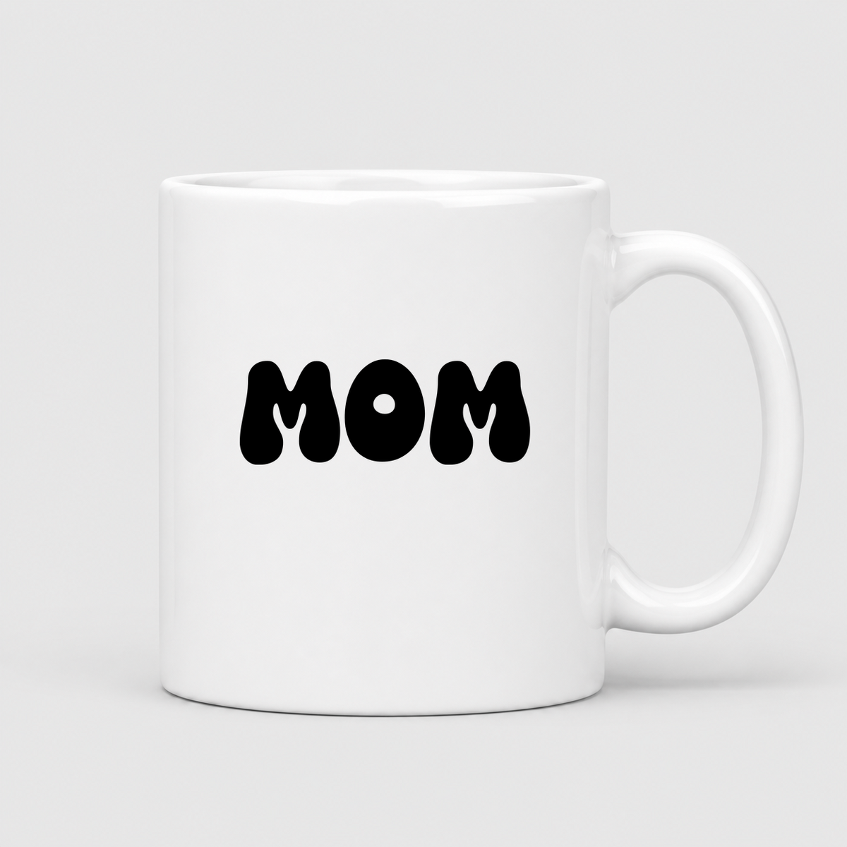 Mom Mug in white