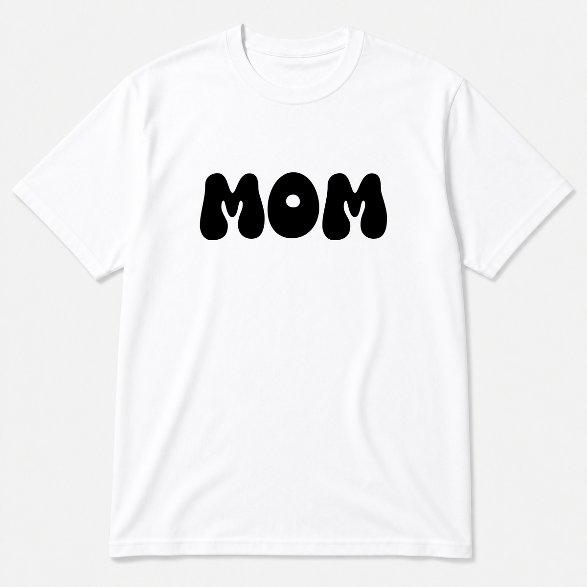 Mom T-Shirt in white