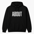 About Hoodie in black