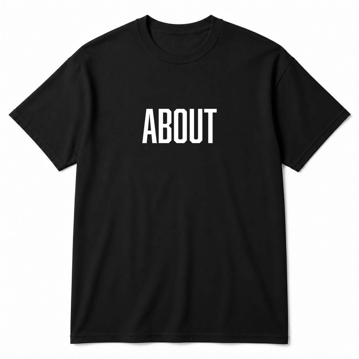 About T-Shirt in black