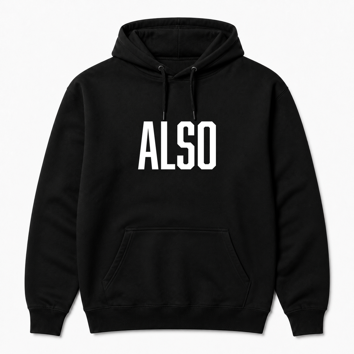 Also Hoodie in black