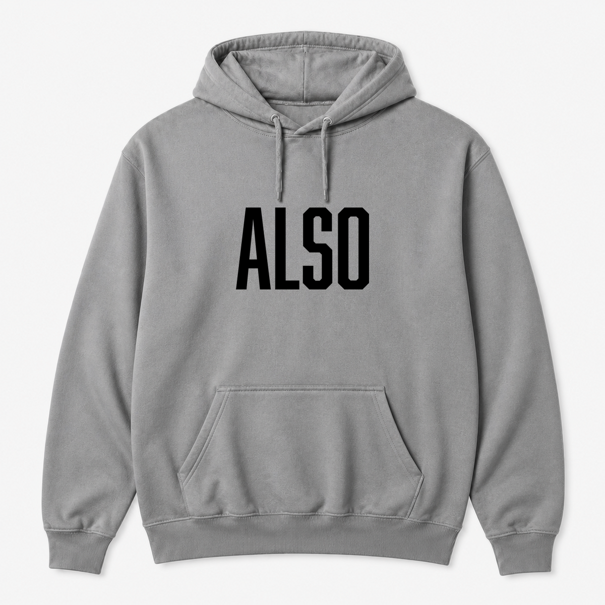 Also Hoodie in gray