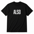 Also T-Shirt in black