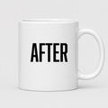 After Mug in white