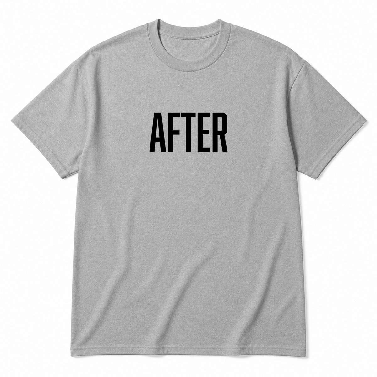 After T-Shirt in gray