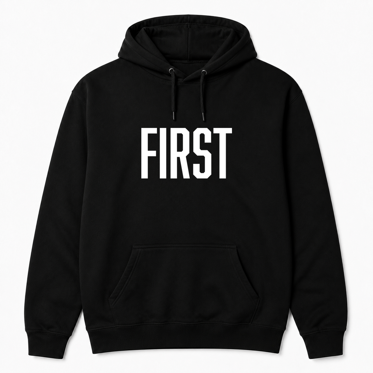 First Hoodie in black