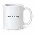 Touchdown Mug in white