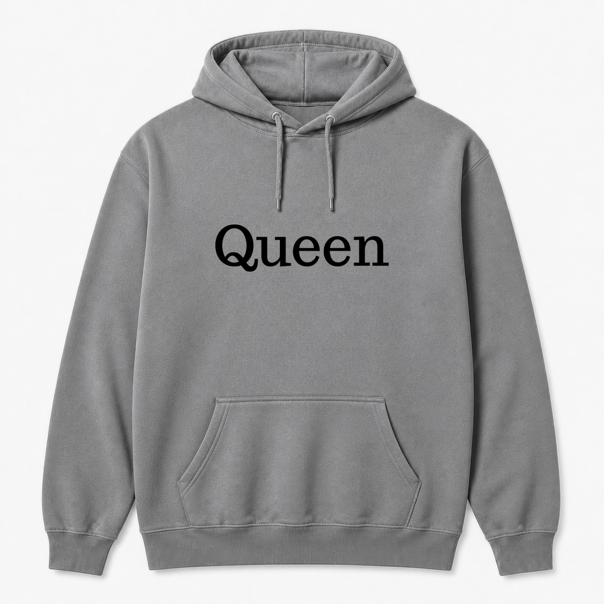 Queen Hoodie in gray