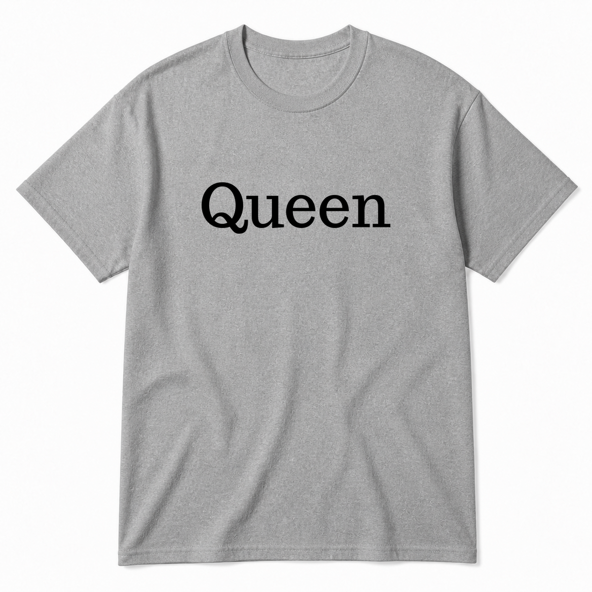 Queen T-Shirt in gray