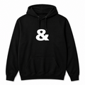 & Hoodie in black