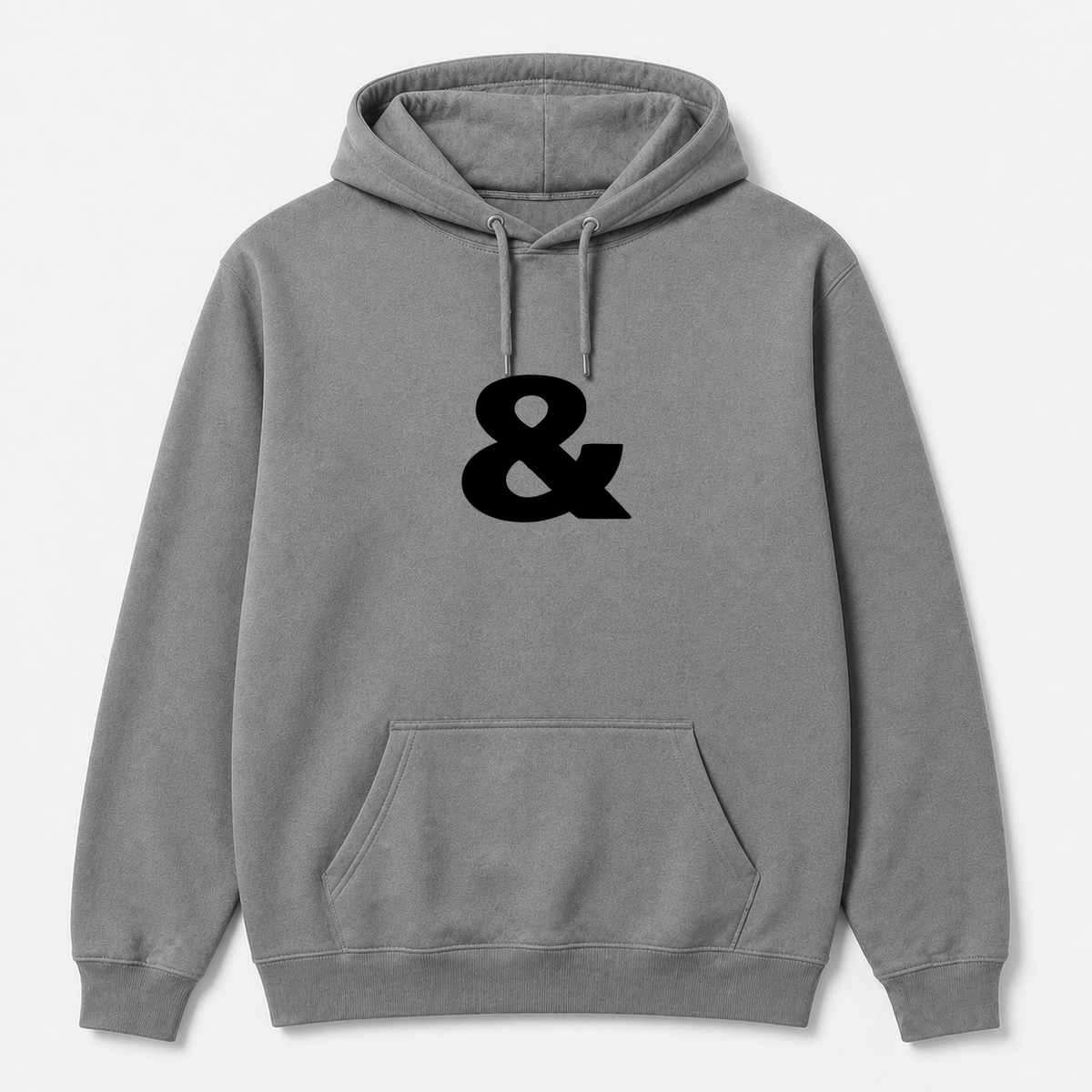 & Hoodie in gray