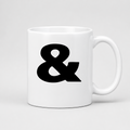 & Mug in white